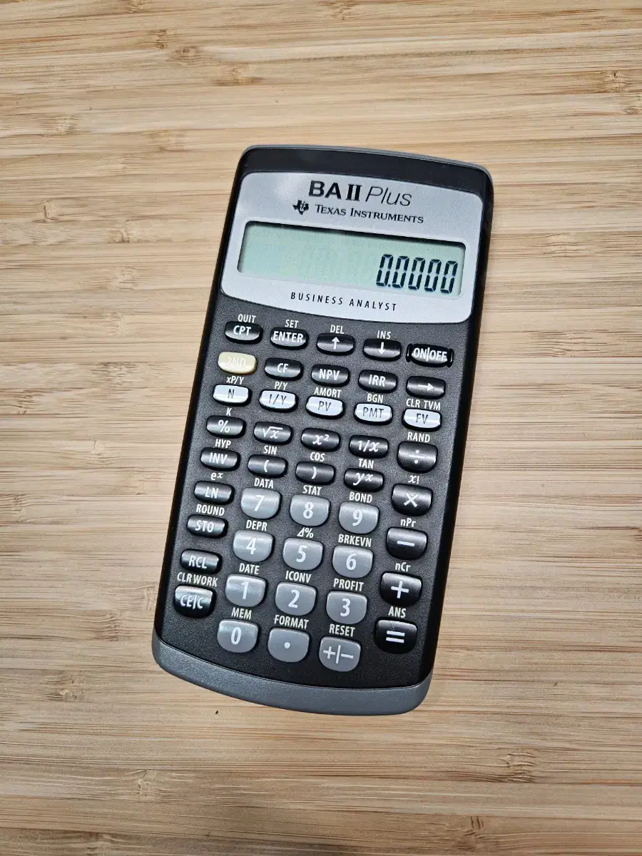 Texas Instruments BA II Plus 재무계산기